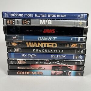DVD Lot of 10 - Mixed - Action, Adventure, Sci-Fi, Horror‎